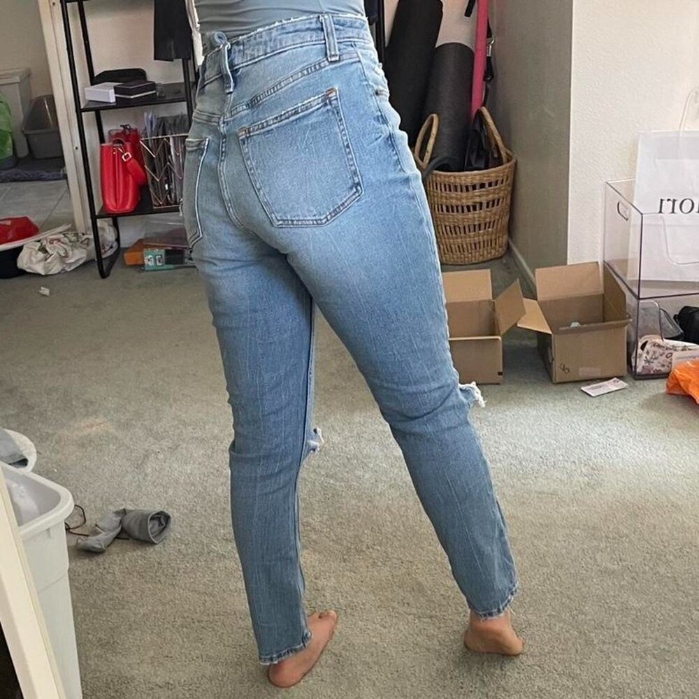 Abercrombie High Rise Curve Love Skinny Jean size 2 - Picture 3 of 6